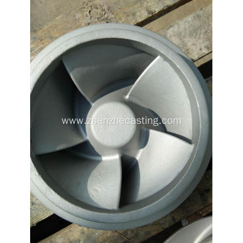 aluminum marine guide van by investment casting